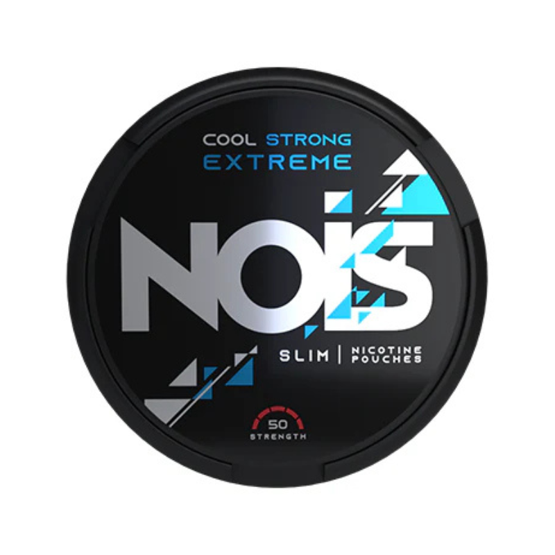 Cool Strong Extreme NOIS Slim Nicotine Pouches - 27 Pouches 50mg