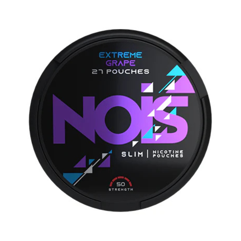 Grape Extreme NOIS Slim Nicotine Pouches - 27 Pouches 50mg