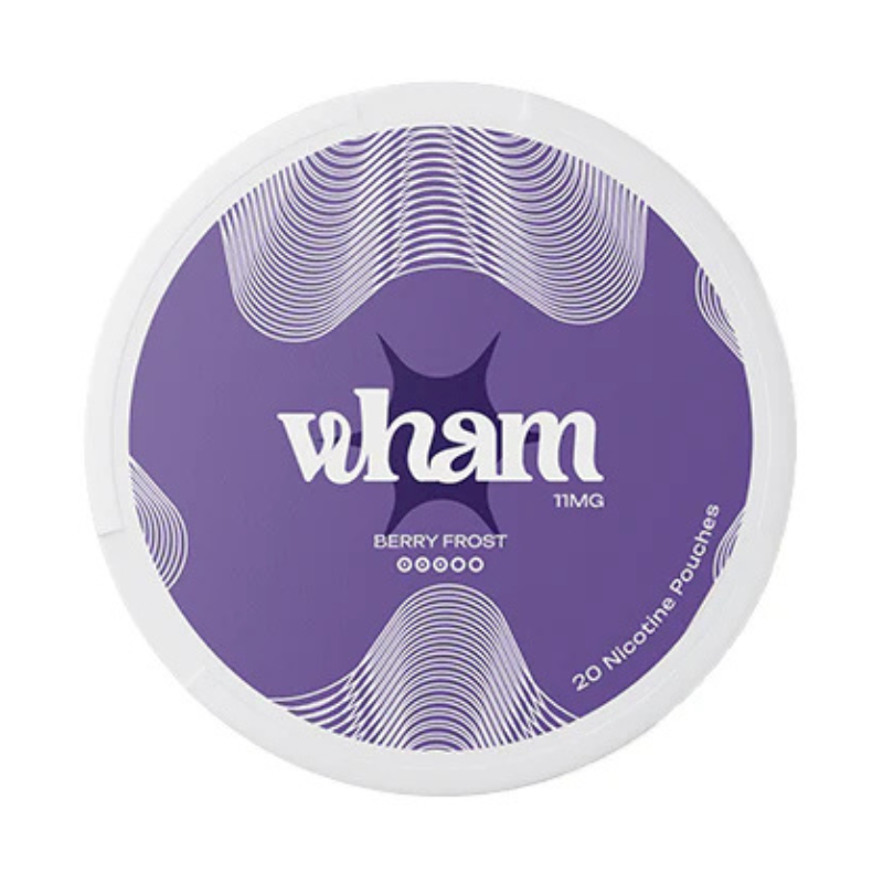 Berry Frost Wham Regular Nicotine Pouch - 20 Pouches 11mg