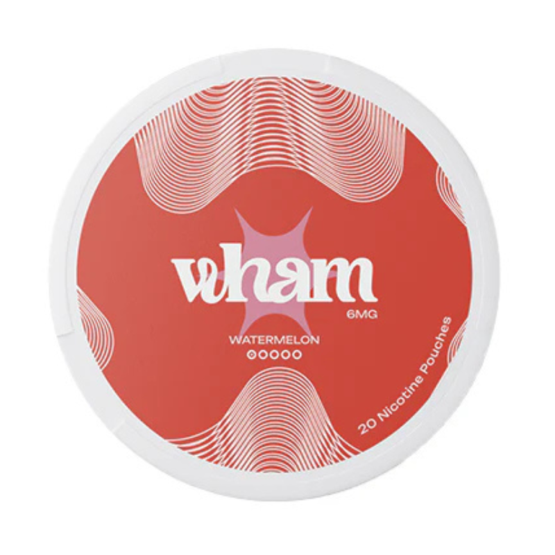 Watermelon Frost Wham Regular Nicotine Pouch - 20 Pouches 6mg