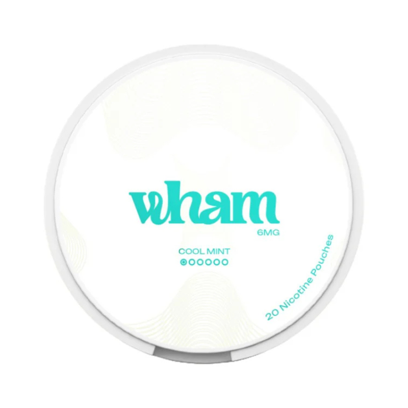 Cool Mint Wham Regular Nicotine Pouch - 20 Pouches 6mg