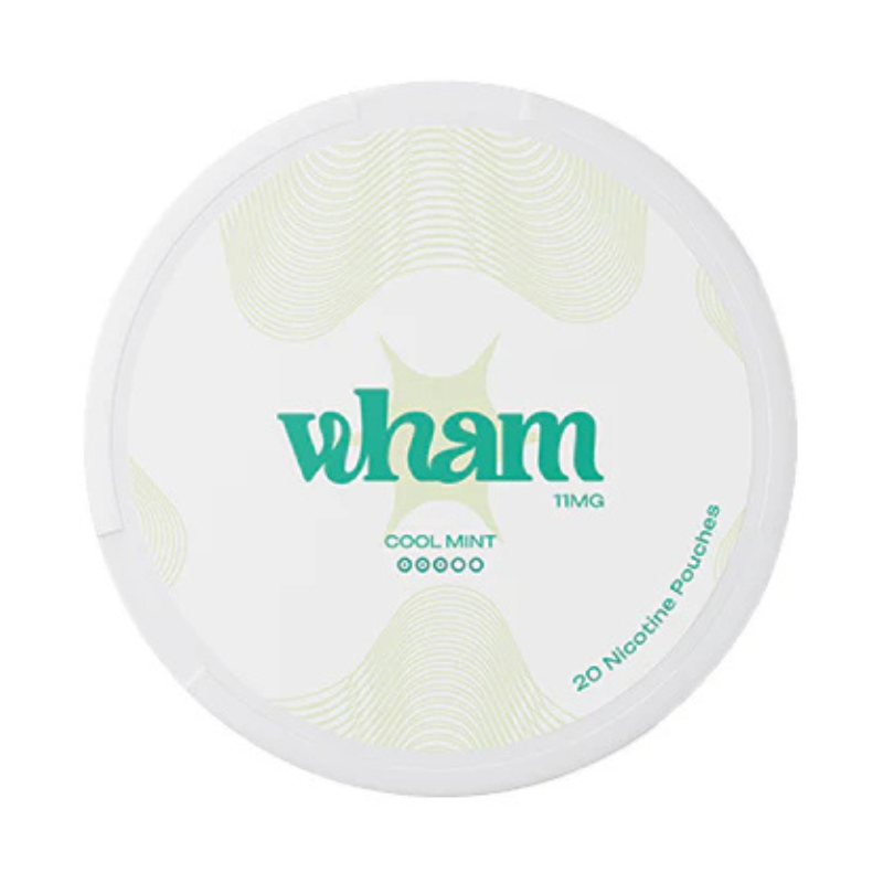 Cool Mint Wham Regular Nicotine Pouch - 20 Pouches 11mg