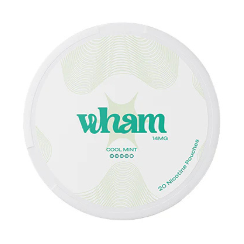 Cool Mint Wham Regular Nicotine Pouch - 20 Pouches 14mg