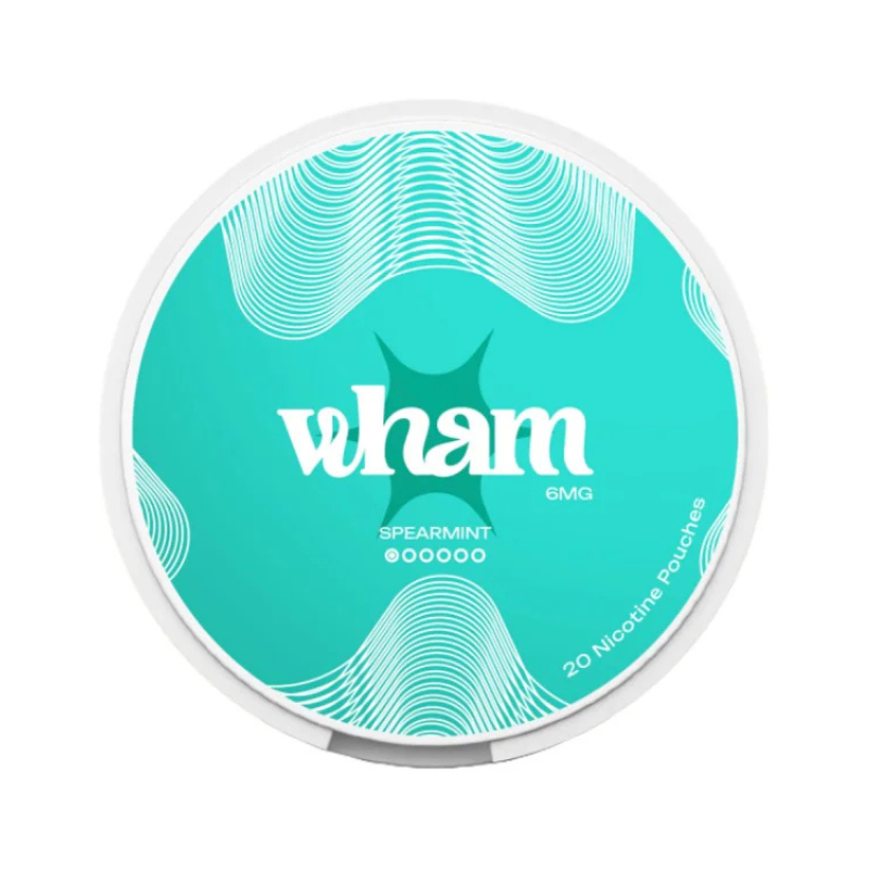 Spearmint Wham Regular Nicotine Pouch - 20 Pouches 6mg