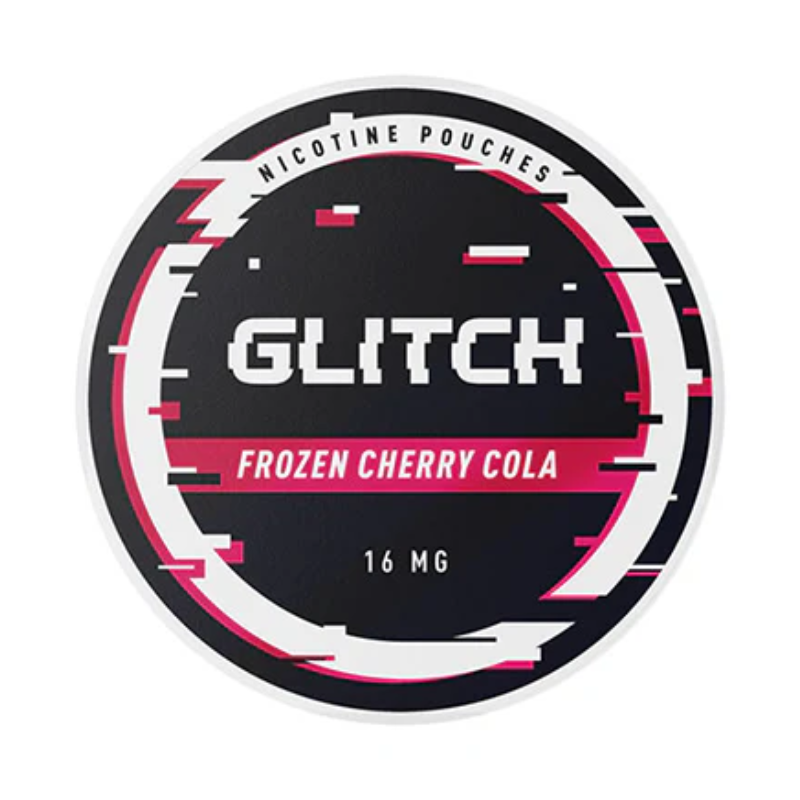 Frozen Cherry Cola Glitch Regular Nicotine Pouches - 20 Pouches 16mg