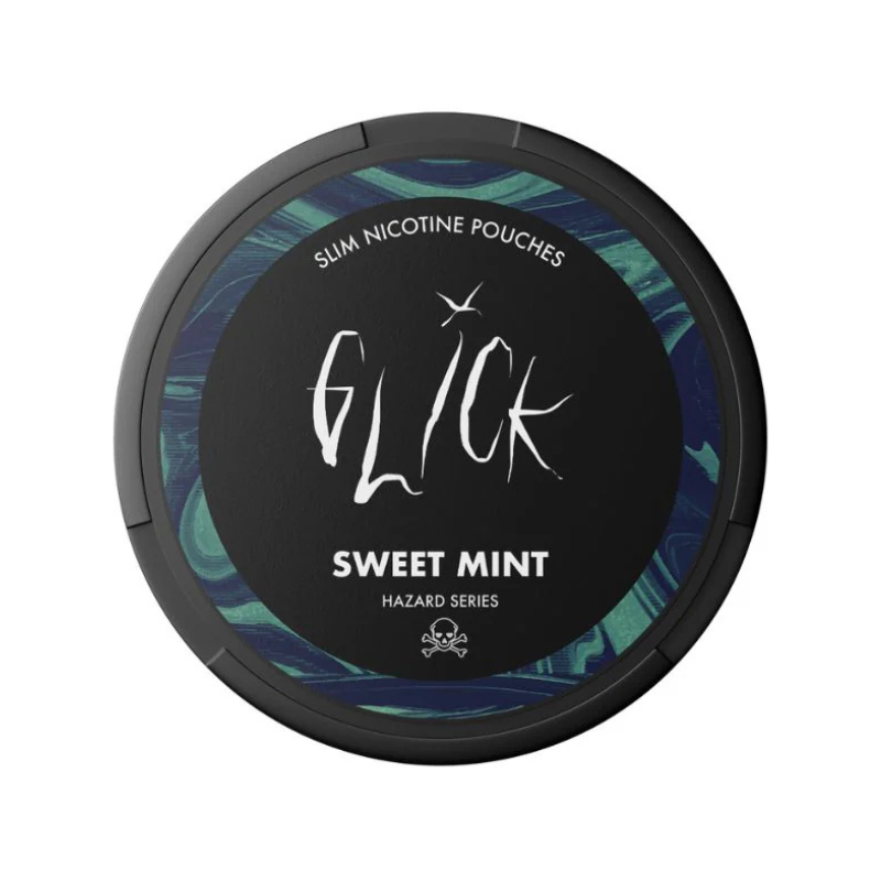 Sweet Mint Glick Hazard Nicotine Pouches - 20 Pouches 50mg