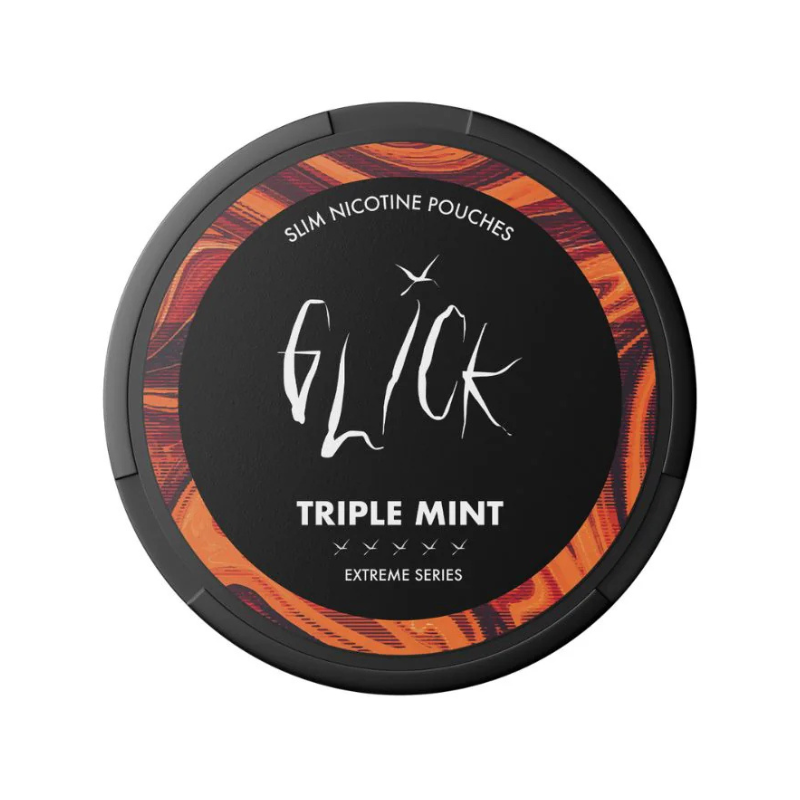 Triple Mint Glick Extreme Nicotine Pouches - 20 Pouches 20mg