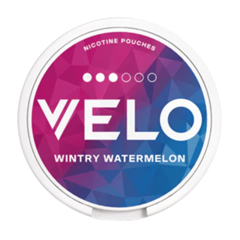 Wintry Watermelon VELO Slim Nicotine Snus 20 Pouches 10mg