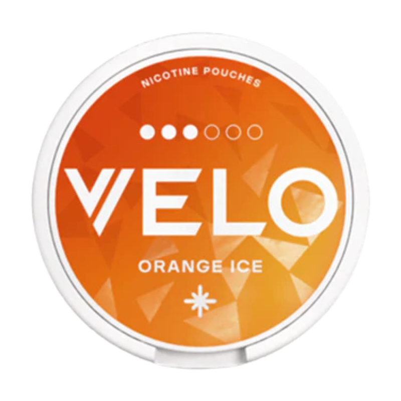 Orange Ice VELO Slim Nicotine Snus 20 Pouches 10mg