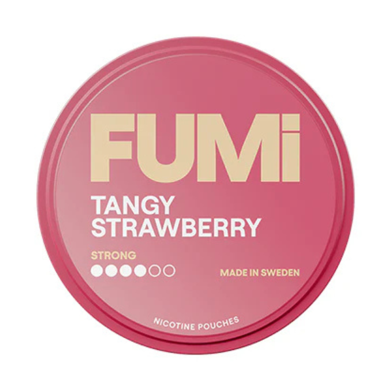 Tangy Strawberry FUMI Strong Nicotine Pouch - 20 Pouches 8mg