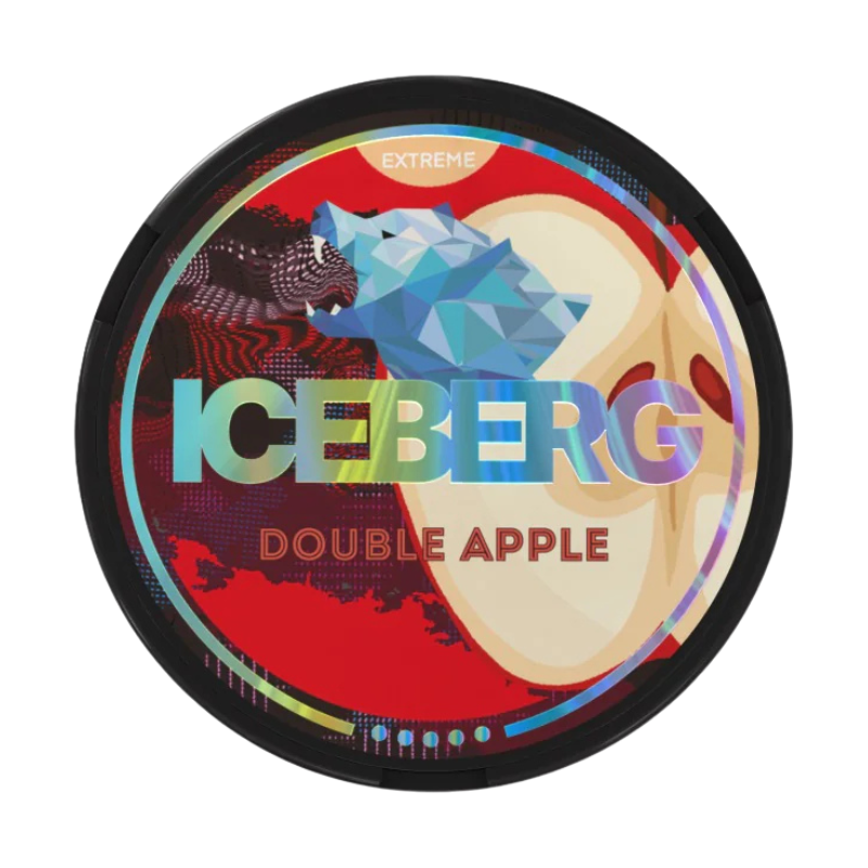 Double Apple Iceberg Extreme Nicotine Pouches 20 Pouches 50mg