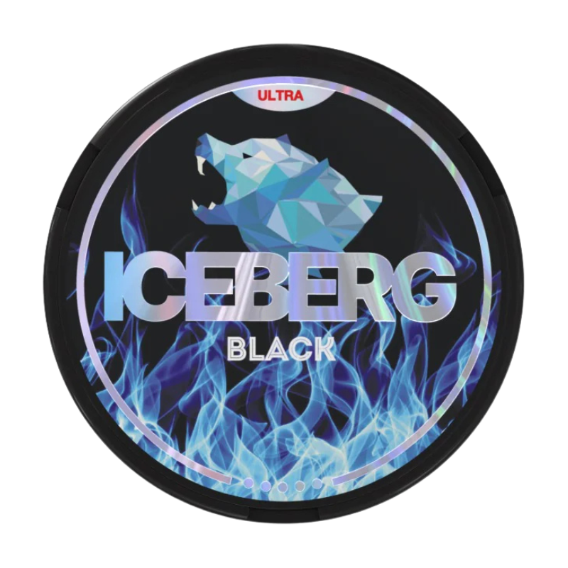 Black Iceberg Ultra Nicotine Pouches 20 Pouches 50mg