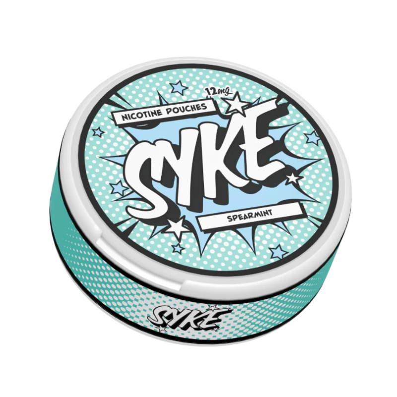 Spearmint SYKE Nicotine Pouches - 20 Pouches 12mg