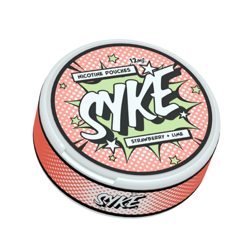 Strawberry & Lime SYKE Nicotine Pouches - 20 Pouches 12mg