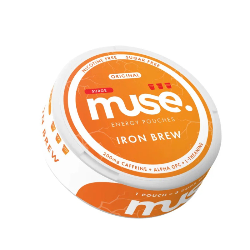 Iron Brew Muse Surge Caffiene Energy Pouches | 20 Pouches - 200mg