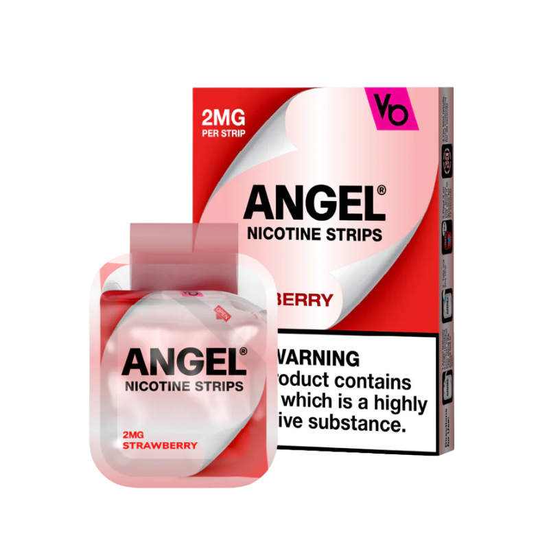 Strawberry 2mg Angel by Vapes Bars Nicotine Strips - 20 Strips