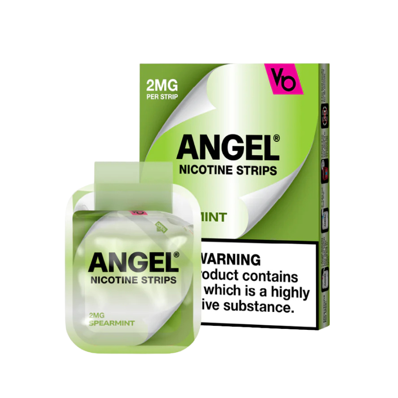 Spearmint 2mg Angel by Vapes Bars Nicotine Strips - 20 Strips