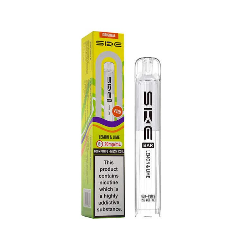 Lemon Lime SKE Bar 600 Replacement Prefilled Pod 20mg