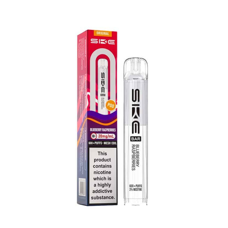 Blueberry Raspberries SKE Bar 600 Replacement Prefilled Pod 20mg