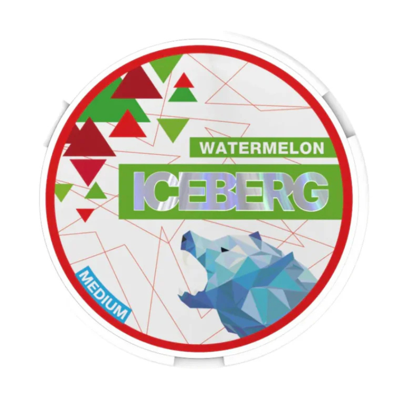 Watermelon Iceberg Medium Nicotine Pouches 20mg - 20 Pouches
