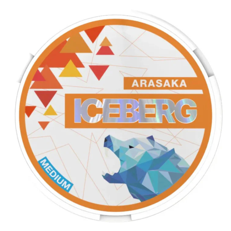 Arasaka Iceberg Medium Nicotine Pouches 20mg - 20 Pouches