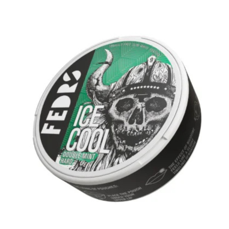 Double Mint FEDRS Ice Cool Hard Nicotine Pouches 65mg - 20 Pouches