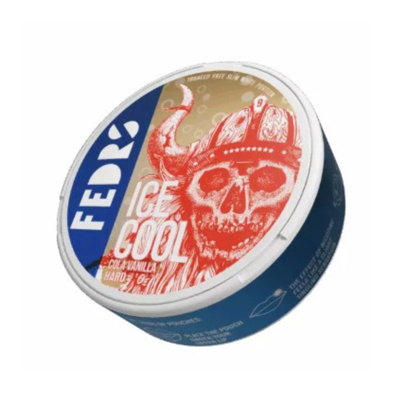 Cola Vanilla FEDRS Ice Cool Hard Nicotine Pouches 65mg - 20 Pouches