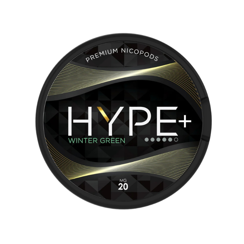 Winter Green Hype+ Nicotine Pouches 20mg - 20 Pouches