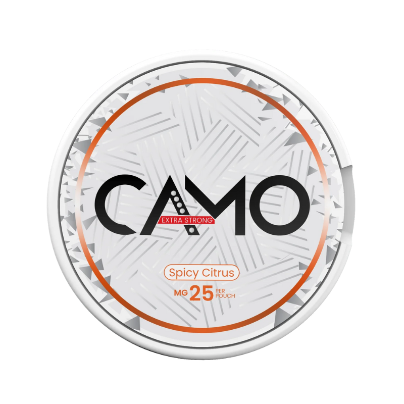 Spicy Citrus Camo Nicotine Pouches - 20 Pouches 25mg