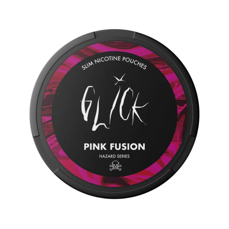 Pink Fusion Glick Hazard Nicotine Pouches - 20 Pouches 50mg
