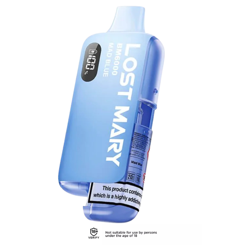 Mad Blue Lost Mary BM6000 Refillable Vape Kit