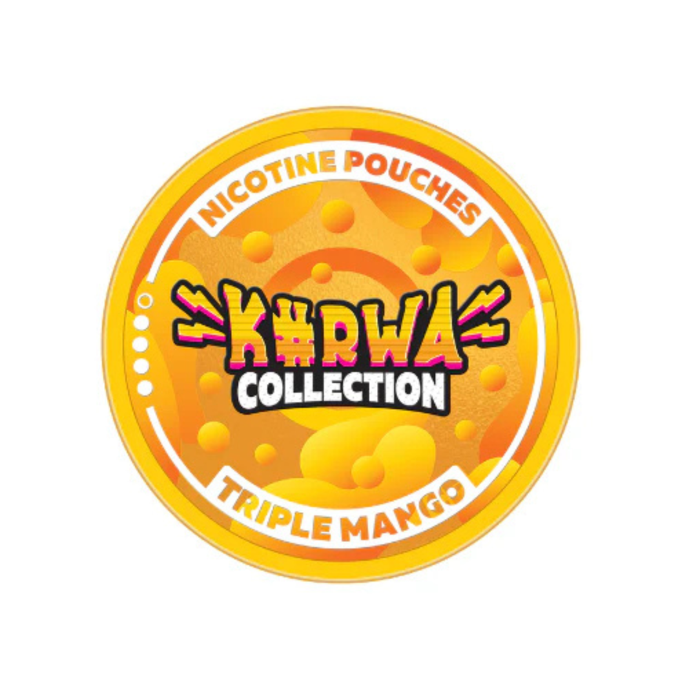 Triple Mango Kurwa Collection Nicotine Pouches 12mg - 20 Pouches