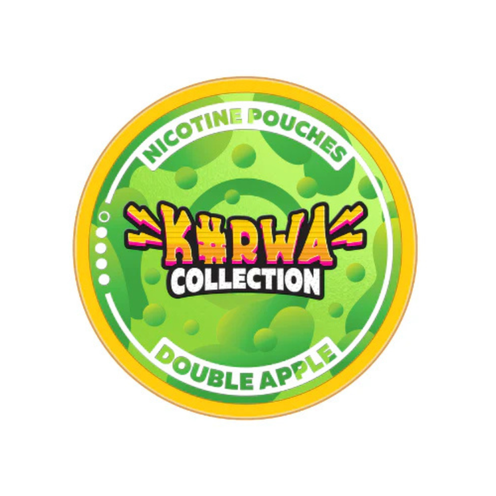 Double Apple Kurwa Collection Nicotine Pouches 12mg - 20 Pouches